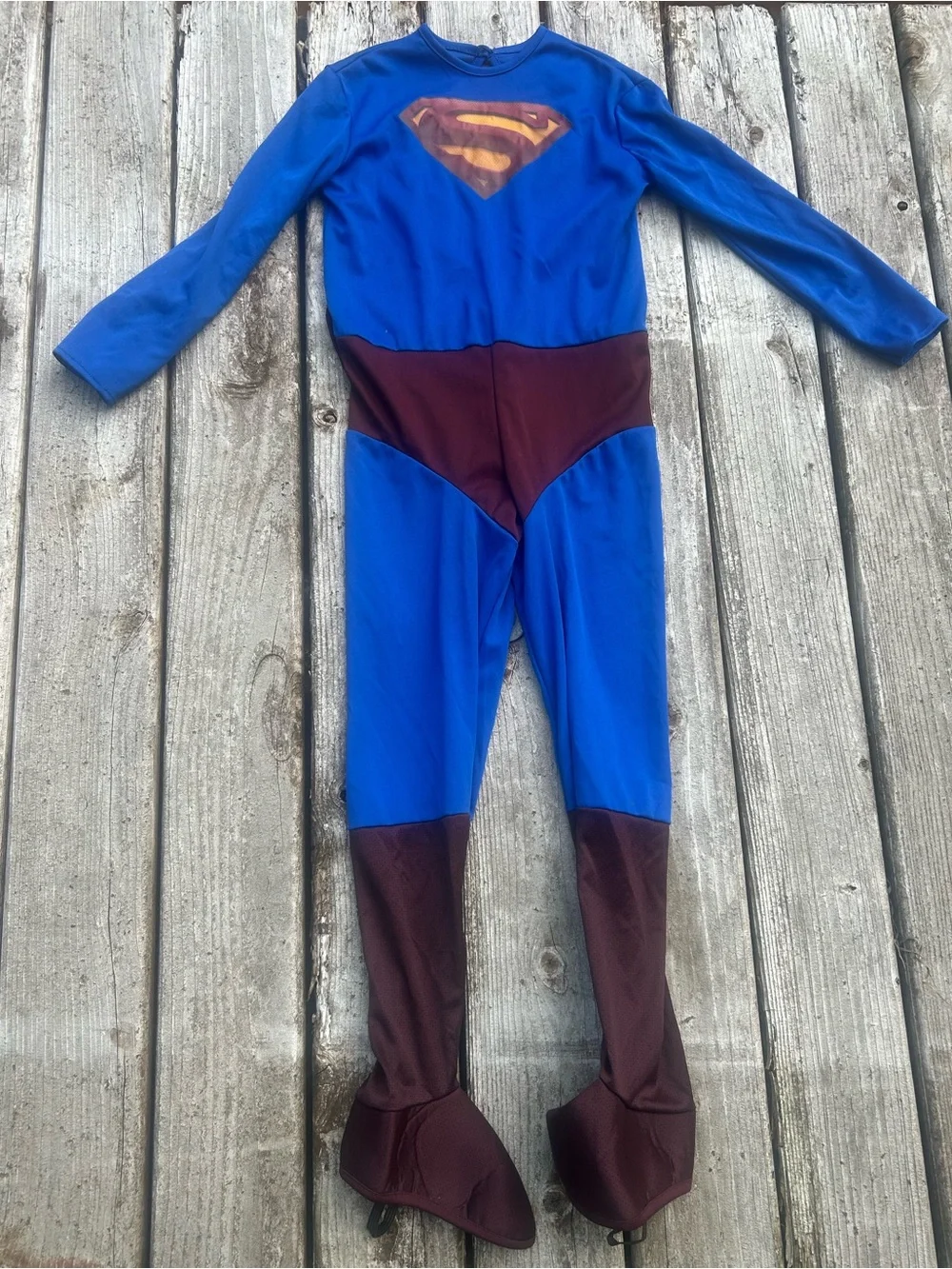 Superman costume DC comics Boys size 7-8 dress up, trick or treat superhero